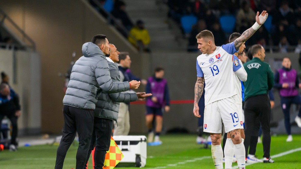 Francesco Calzona a Juraj Kucka