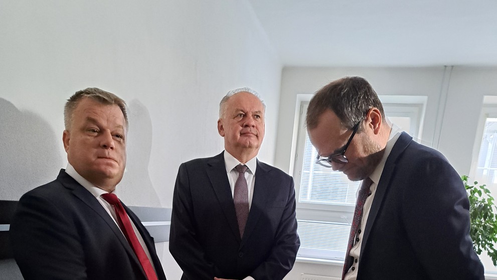 Exprezident Andrej Kiska na súde.