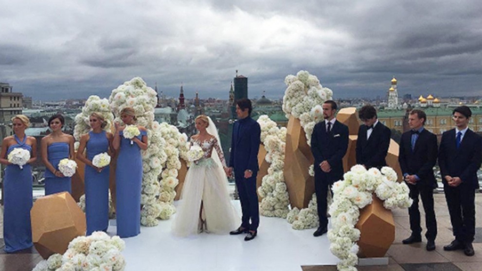 Svadba majstrov sveta i olympijských víťazov - 