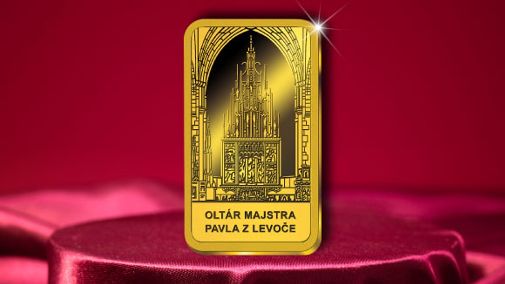 Oltár Majstra Pavla z Levoče na tehličke z rýdzeho zlata