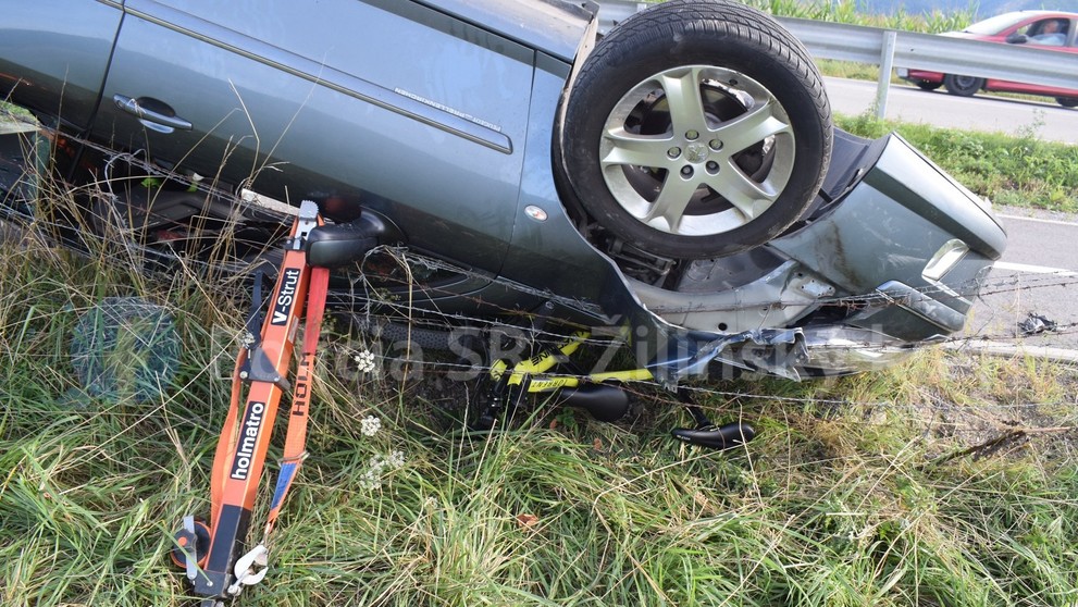 Pri nehode sa zranil cyklista aj maloleté dieťa
