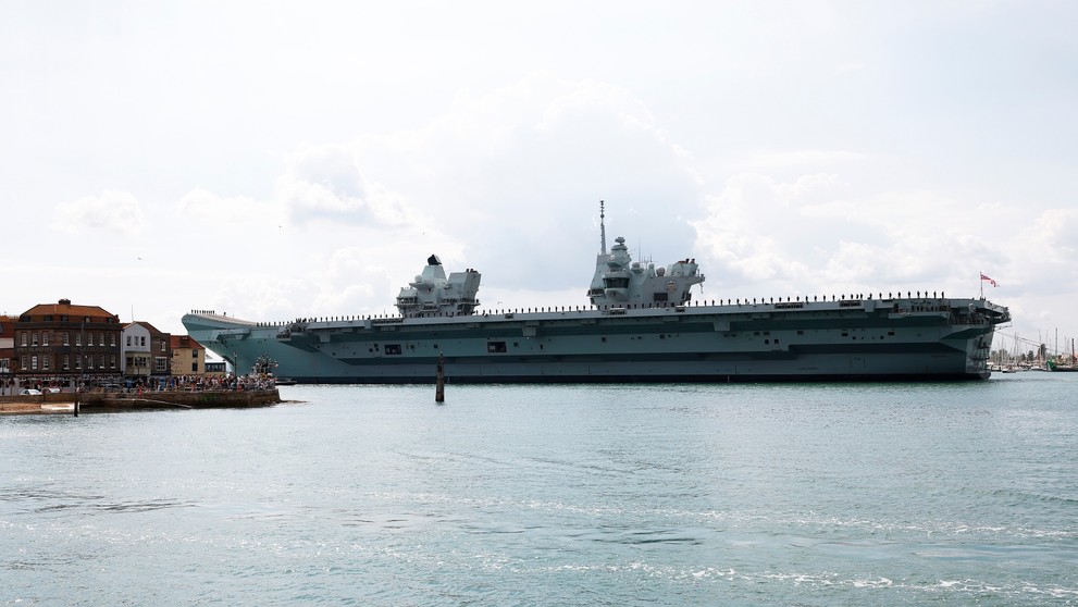 HMS Prince of Wales.