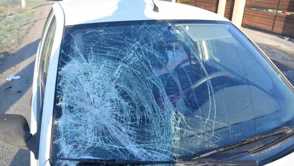 Nehoda v obci Lehnice