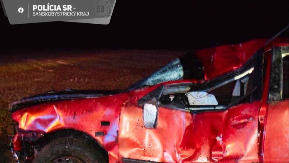 Nehoda neďaleko Tornale.