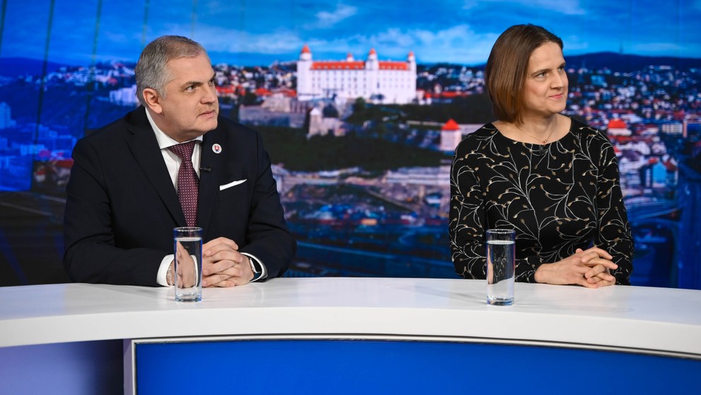 Roman Michelko a Mária Kolíková v relácii Na telo.