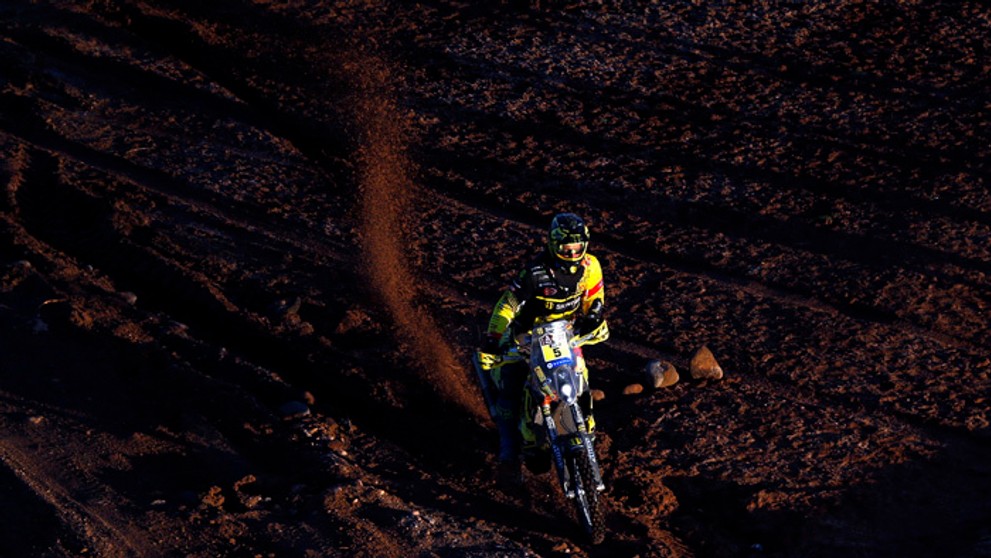 Štefan Svitko počas jednej z etáp Rely Dakar medzi Uyuni (Bolívia) a Salta (Argentína).