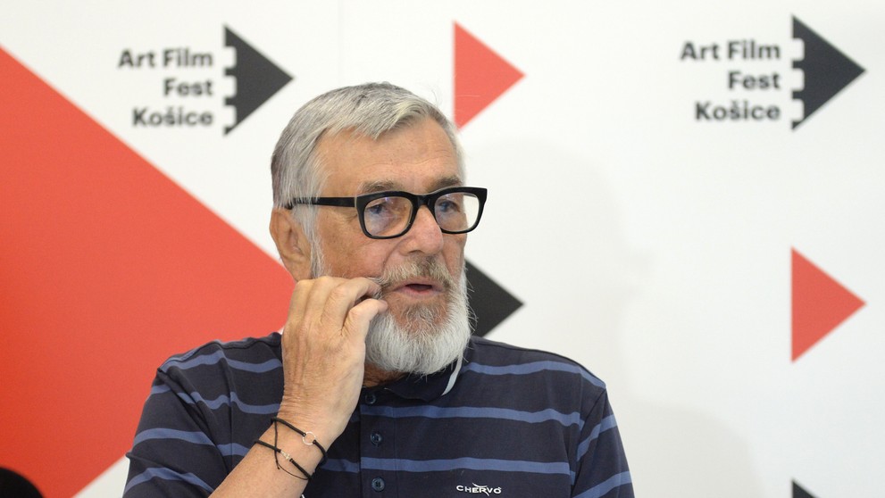 Jiří Bartoška na archívnej snímke z roku 2017