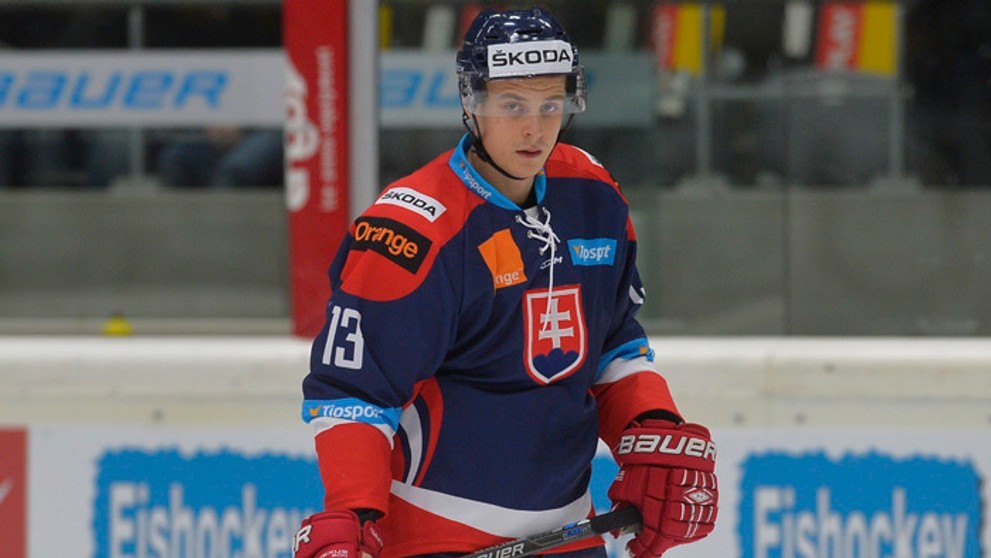 Hokejový reprezentant Bruno Mráz. 