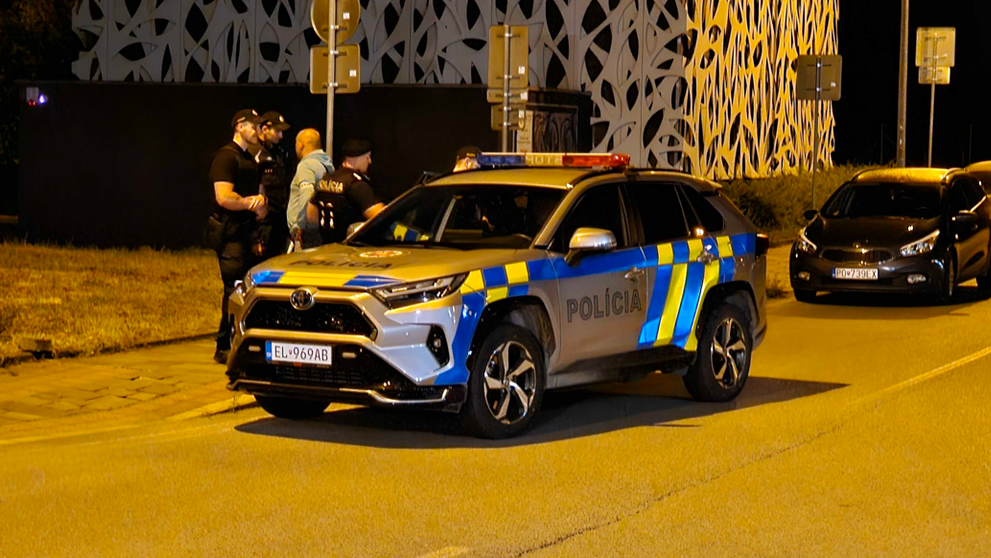 Streľba v centre Prešova.