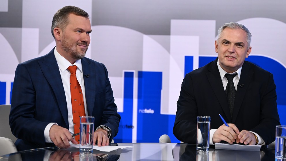 Hosťami relácie Na telo boli Roman Michelko a Viliam Karas