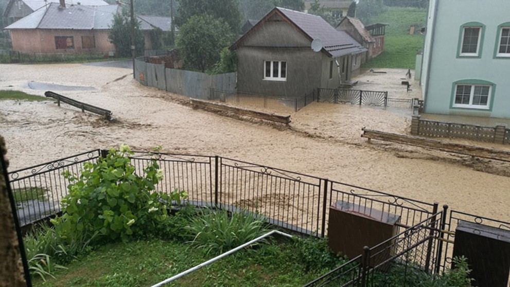 Po búrke v Bystranoch.