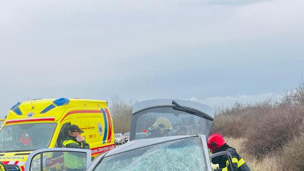 Nehoda v Michalovciach. 