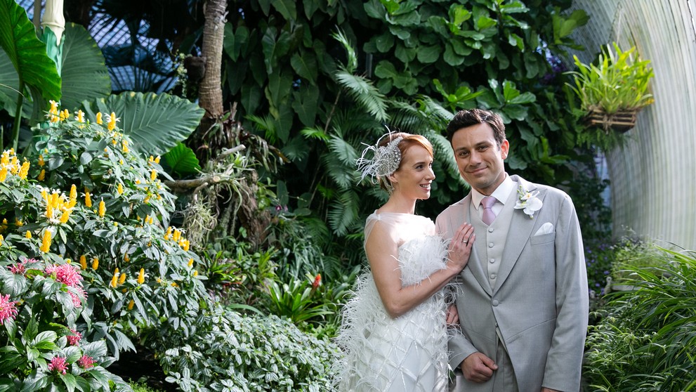 Šťastní seriáloví mladomanželia Sandra a Marek