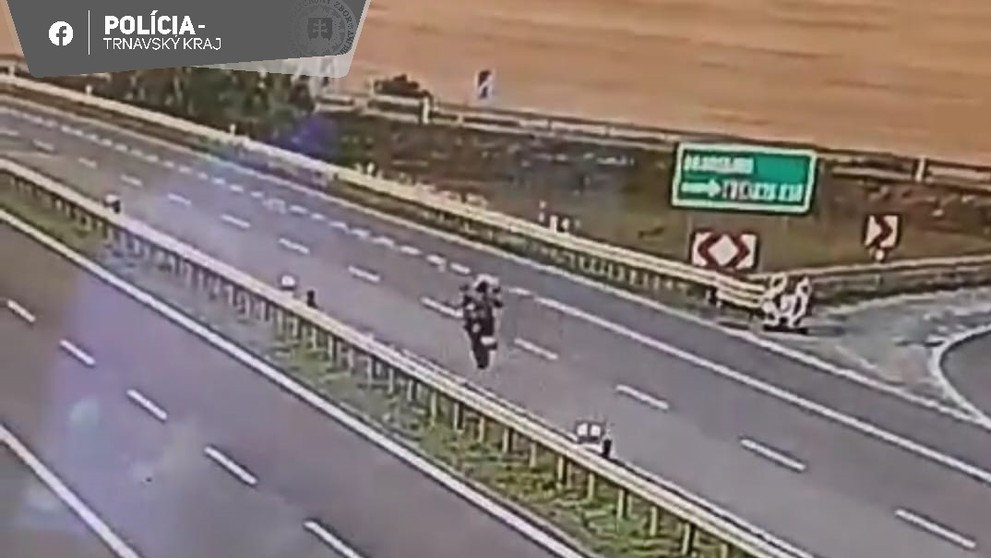 Nešťastný pád mladého motorkára