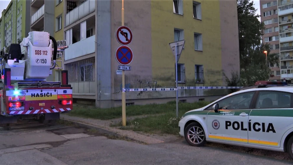Požiar v Košiciach. 