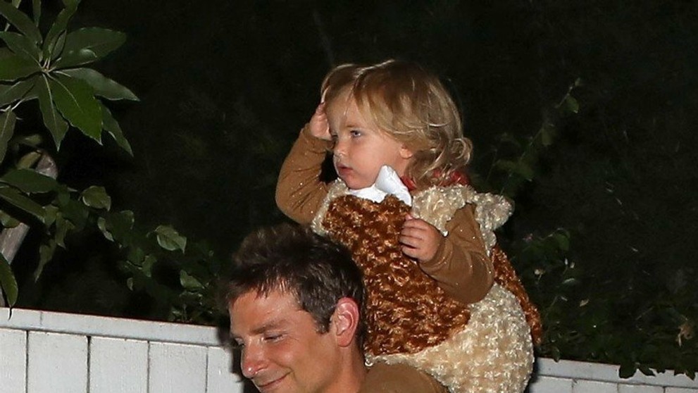 Bradley Cooper s dcérkou Leou