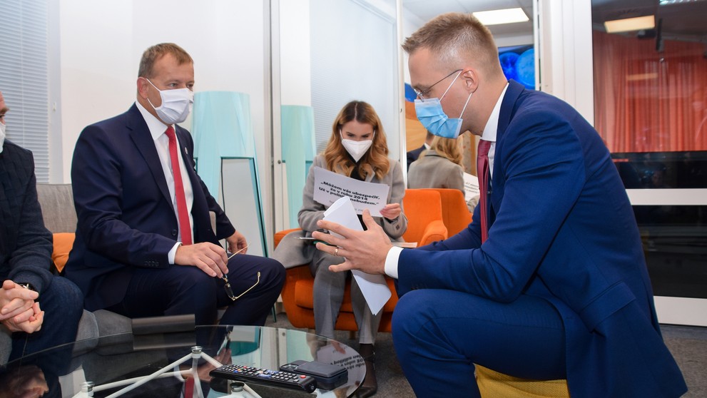 Boris Kollár pred nakrúcaním.