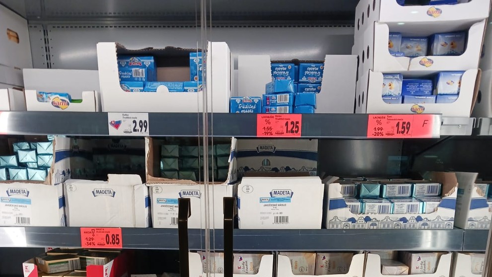 Veľké akcie na maslo