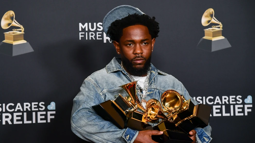 Americký reper Kendrick Lamar.