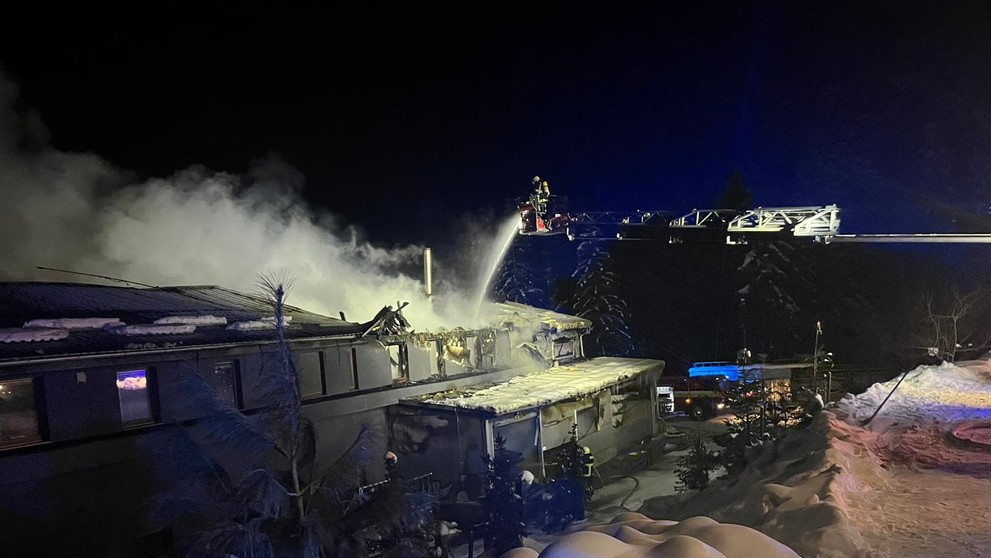 Požiar v Tatranskej Štrbe