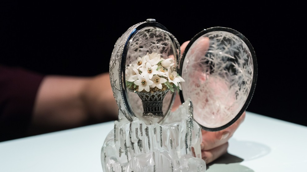 Zimné vajce Fabergé.