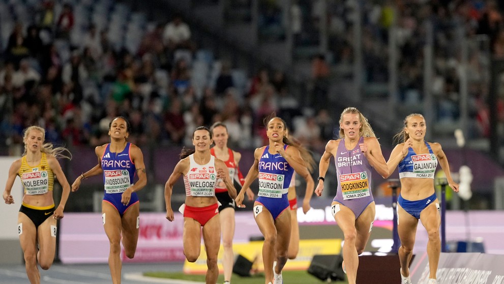 Slovenská atlétka Gabriela Gajanová vybojovala striebornú medailu v behu na 800 m na ME v Ríme.
