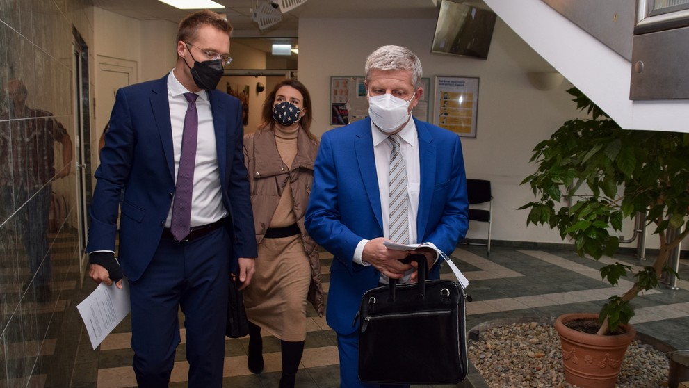 Vladimír Lengvarský pred nakrúcaním.