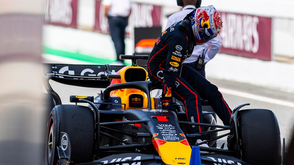 Max Verstappen znovu nemohol byť spokojný.