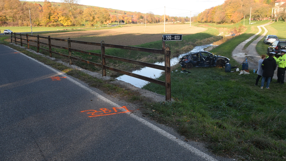 Tragická nehoda pri obci Vrbovce.