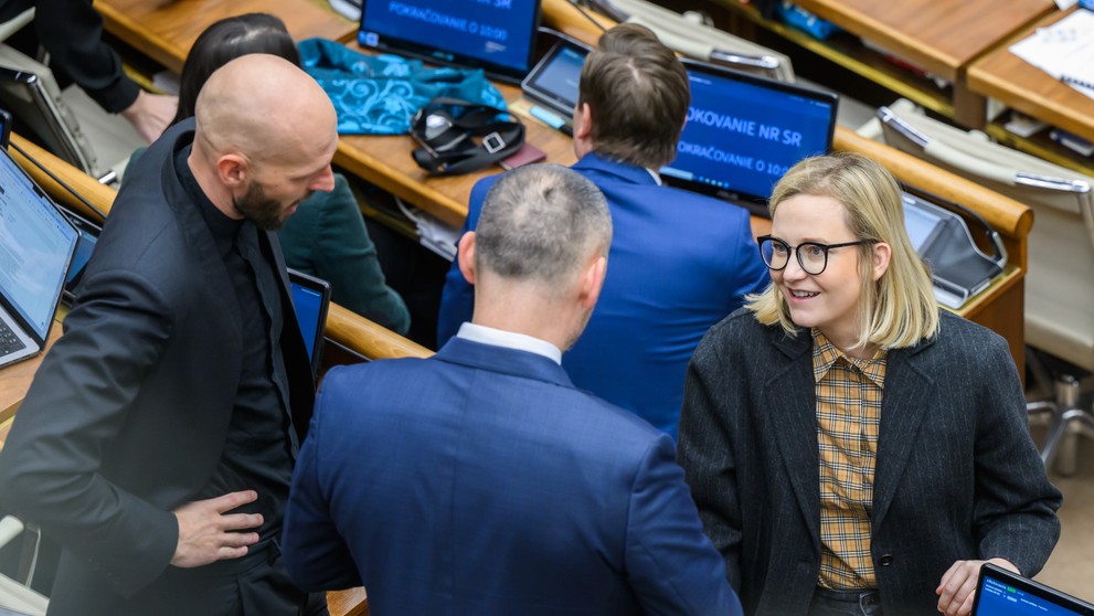 Schôdza Národnej rady SR.