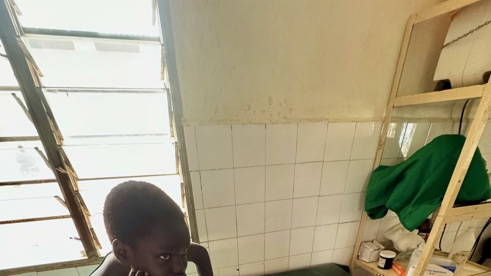 Nemocnica v Mapuordit.