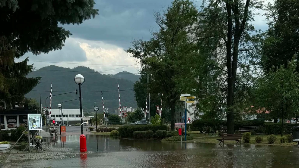 Búrka v Humennom.