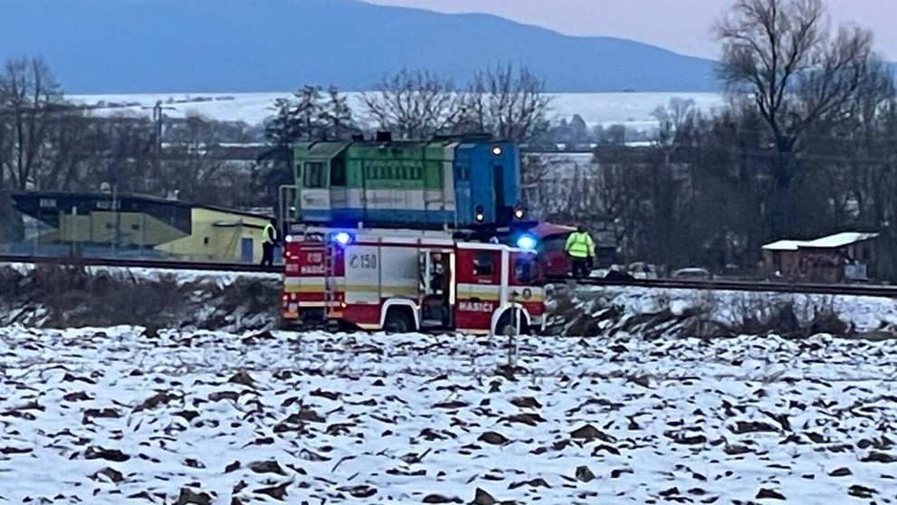 Nehoda pri Bánovciach nad Bebravou.