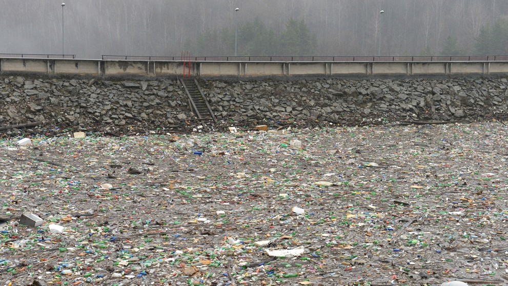 Vodná nádrž Ružín.