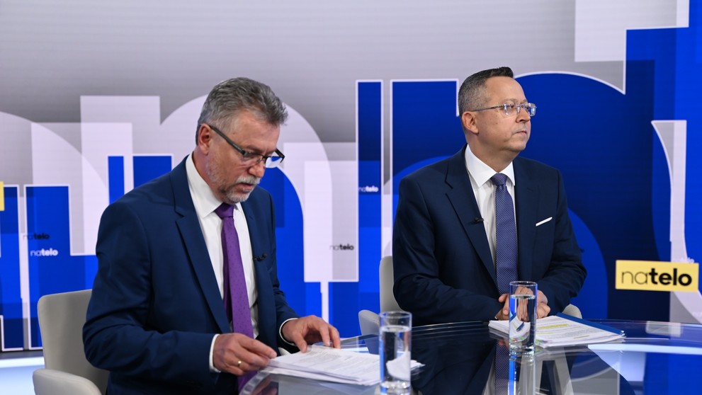 Hosťami relácie Na telo boli Ladislav Kamenický a Jozef Hajko