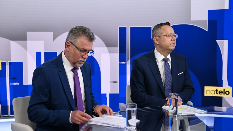 Hosťami relácie Na telo boli Ladislav Kamenický a Jozef Hajko