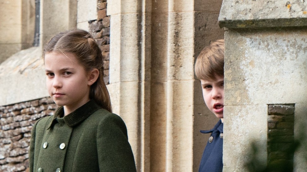 Princezná Charlotte a princ Louis