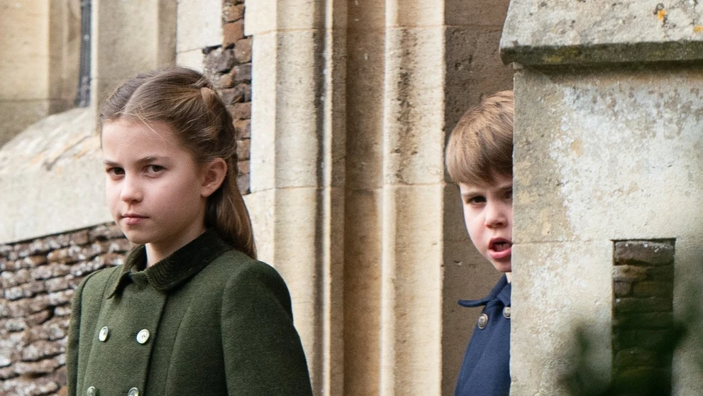 Princezná Charlotte a princ Louis