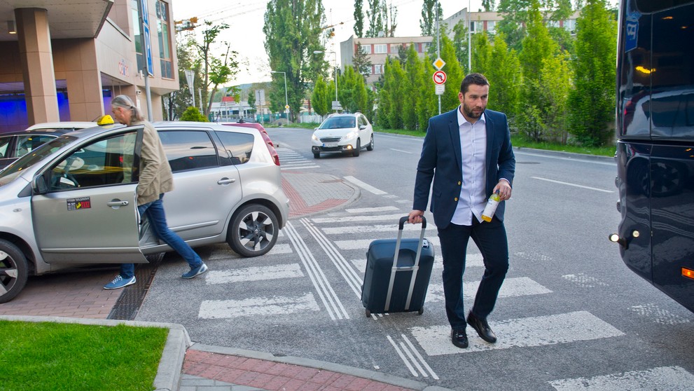 Na snímke brankár Ján Laco.