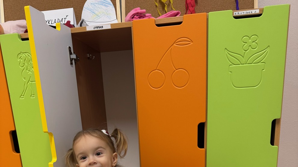 Dominikina dcéra Emma si na jasle zvykla rýchlo