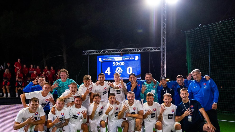 Slováci triumfovali na MS v malom futbale