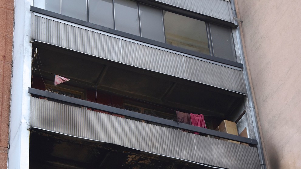 Požiar v Dúbravke.