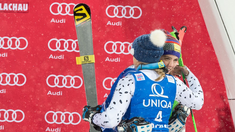 Kamarátky alebo súperky? Veronika Velez - Zuzulová a Petra Vlhová.