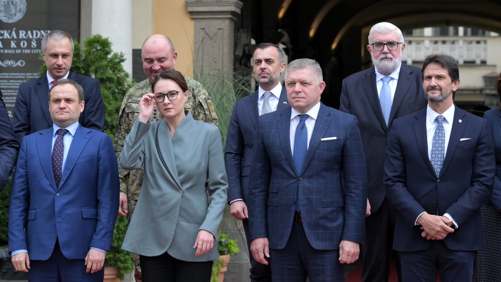  Spoločné rokovanie ukrajinskej a slovenskej vlády v Košiciach