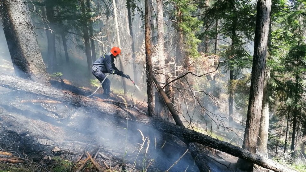 Hasenie požiaru v NP