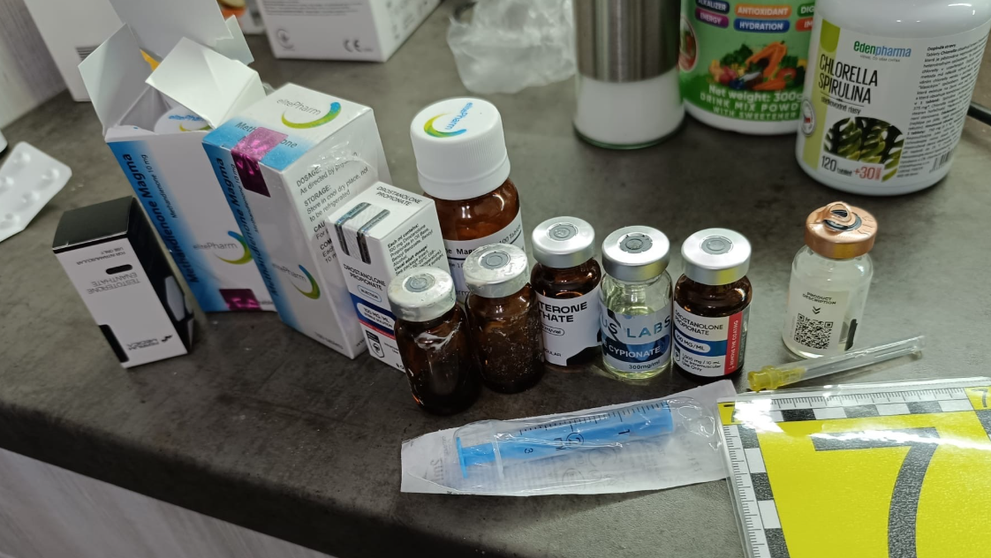 Protidrogová razia Hlavička.