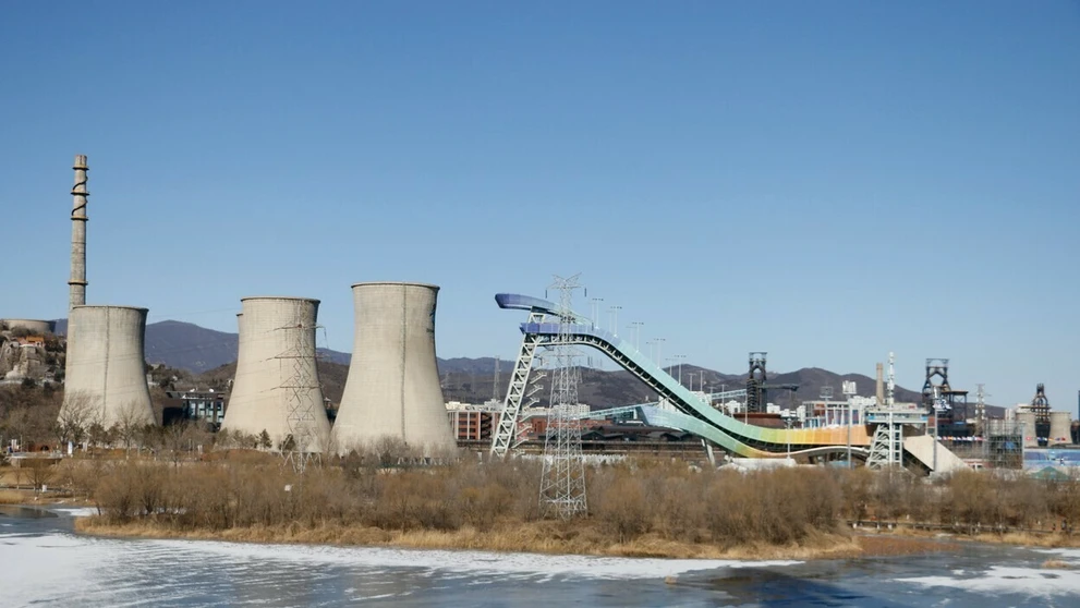 Mostík pre akrobatické disciplíny na ZOH 2022 v Pekingu