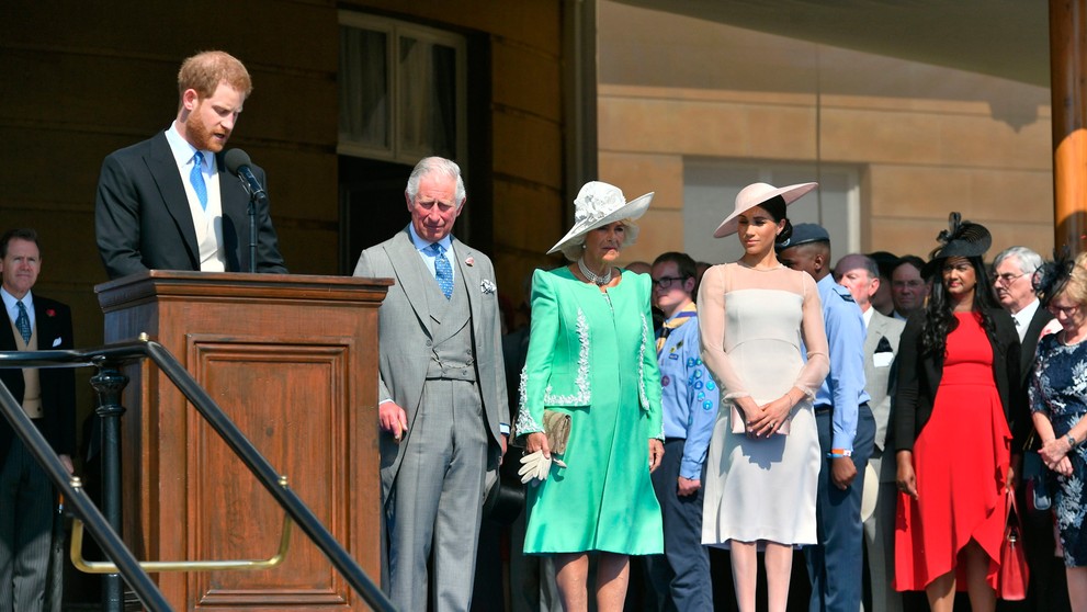 Prvýkrát na verejnosti ako novomanželia. Harry a Meghan žiaria šťastím