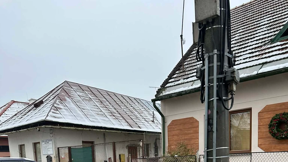 Zaplavený Sliač.