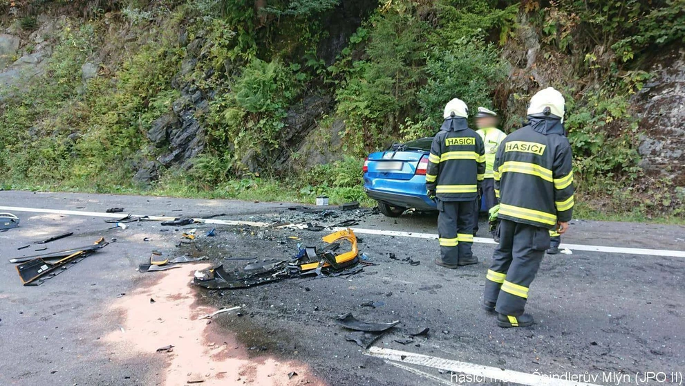 Tragická nehoda pri Špindlerovom mlyne.
